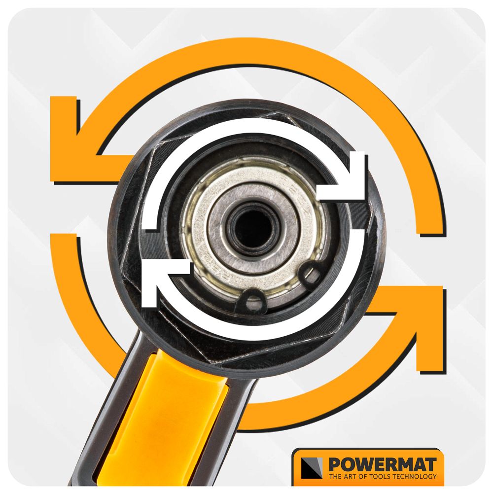 Slefuitor pneumatic PM-PSMO-75T, 20000 rpm, Powermat PM1413