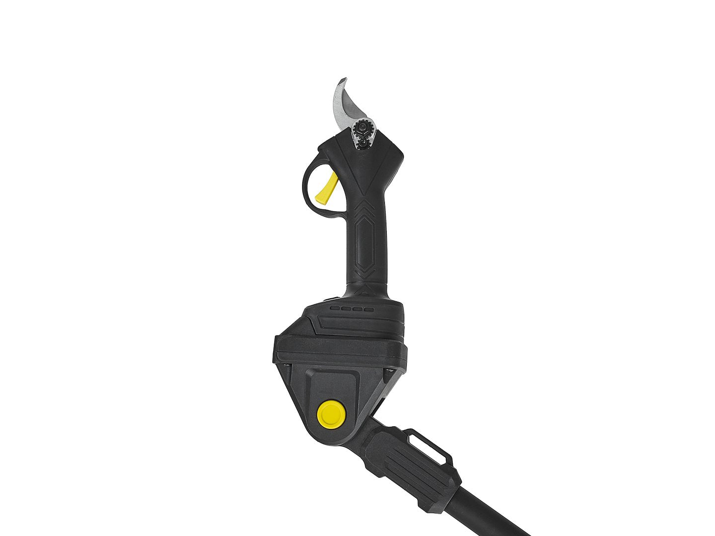 Foarfeca de gradina electrica cu tija telescopica, 1.65 - 2.50 m, 30 mm, 2 x 2 Ah, 21 V, Geko G80663