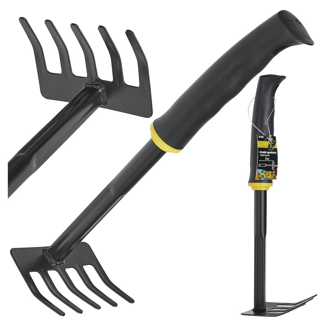 Mini grebla pentru gradina, 27 cm, Geko G72043