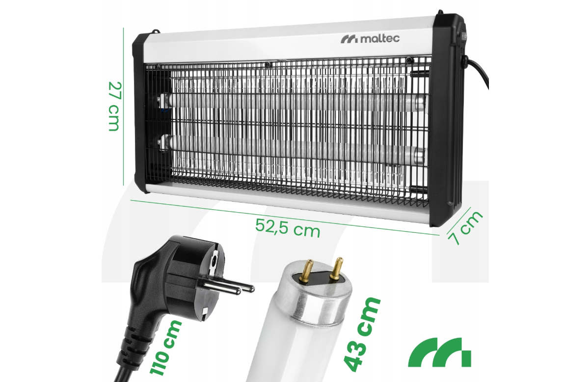 Lampa UV anti-insecte, 30 W, 3800 W, MalTec 112545