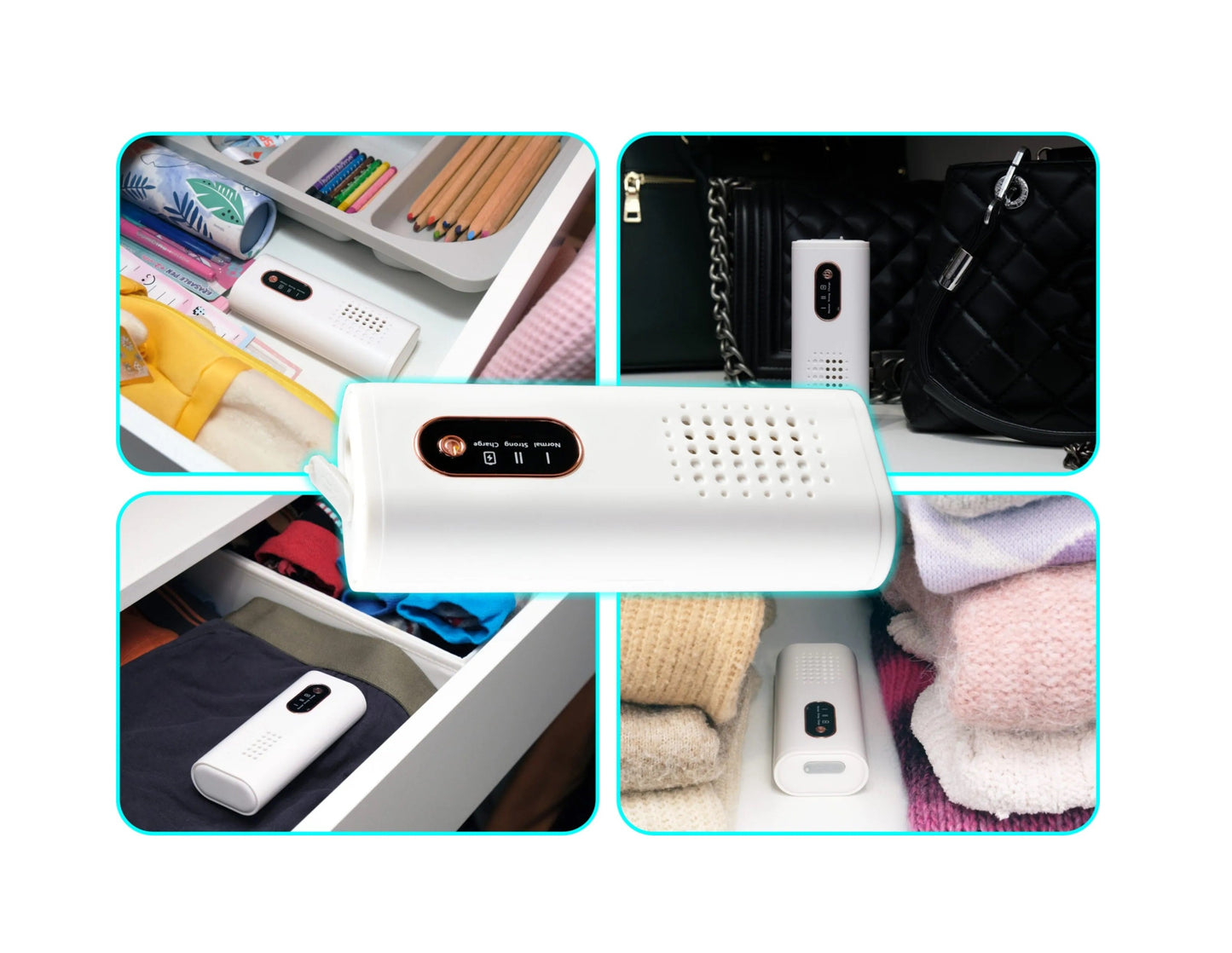 Mini generator de ozon portabil Wertberg OZ 3.03, Harder HD0135