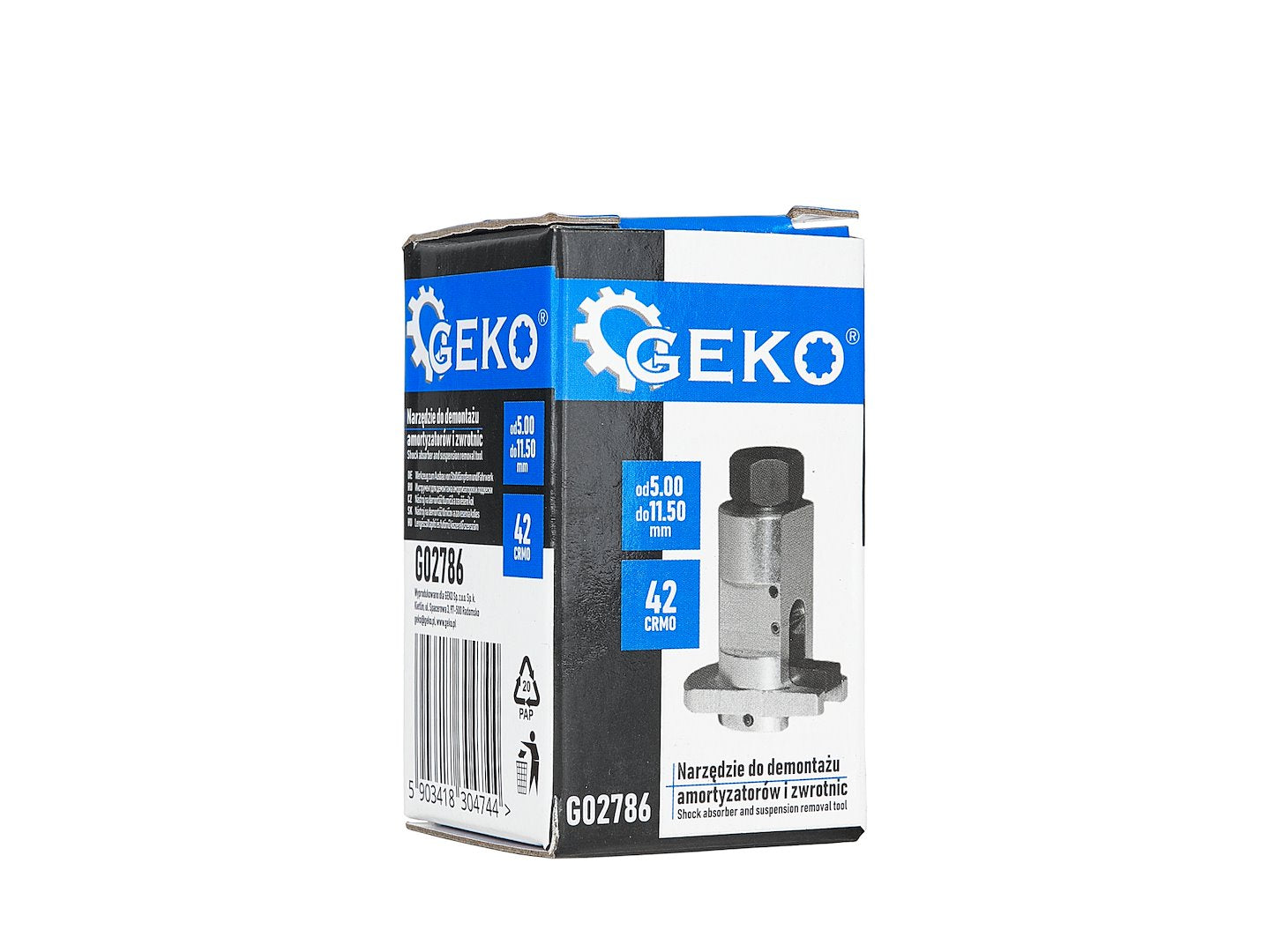 Dispozitiv pentru demontarea amortizorului si fuzetei, Geko G02786