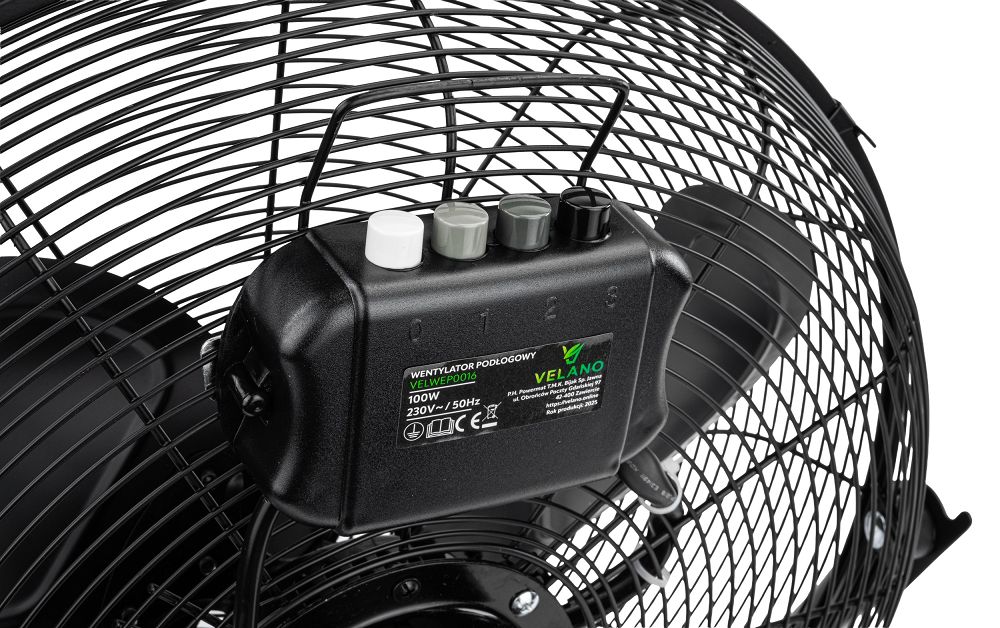 Ventilator de podea Velano, 100 W, Powermat VELWEP0016