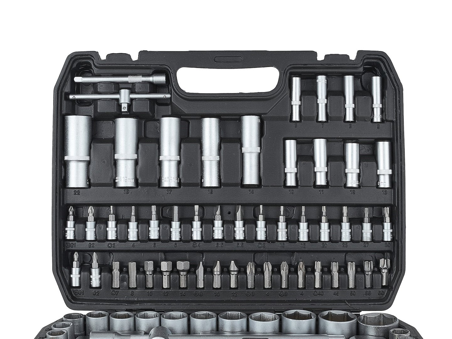 Set chei tubulare, 108 piese, Keltin K00098