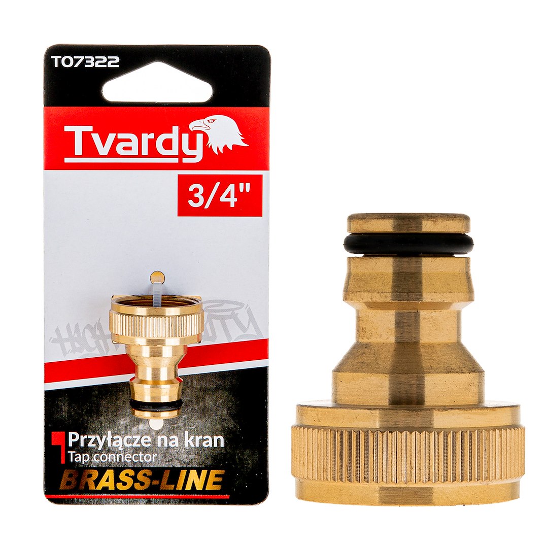 Conector robinet Brass Line 3 / 4", Tvardy T07322