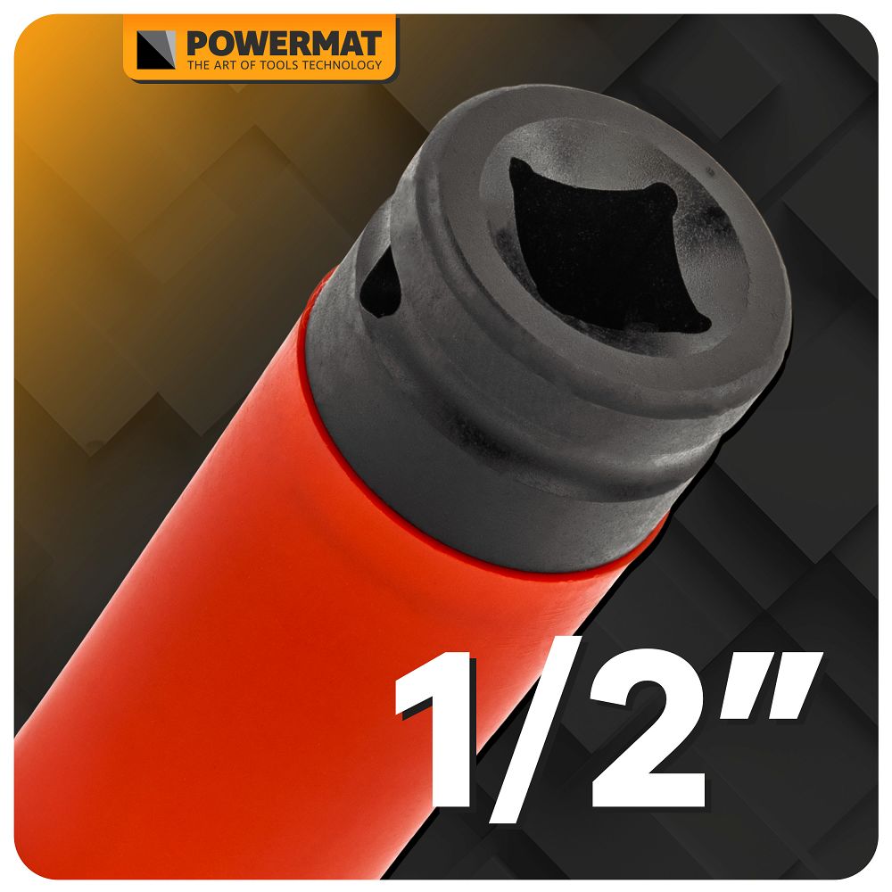 Set chei tubulare de impact PM-ZNU-1722T, 3 bucati, Powermat PM1379