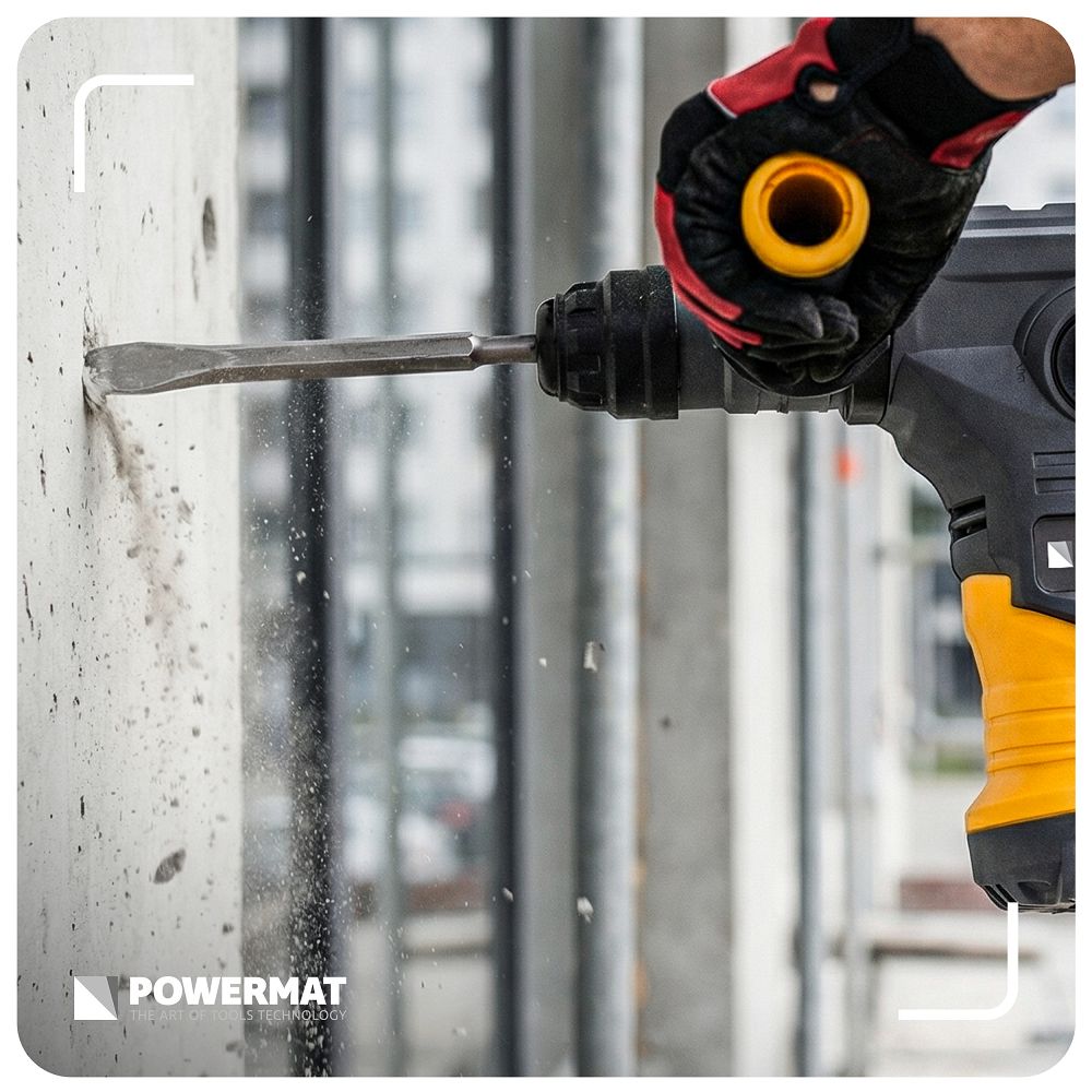 Set dalti SDS-plus PM-ZD-5T, 5 bucati, Powermat PM1490