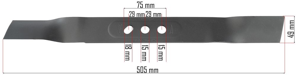 Lama pentru masina de tuns iarba pe benzina PM-KSS-700SH, Powermat PM-KSS-700SH-NO