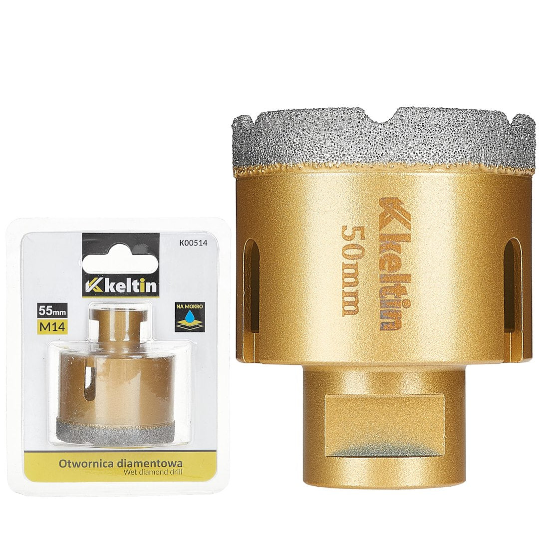 Carota diamantata 55 mm M14, Keltin K00514