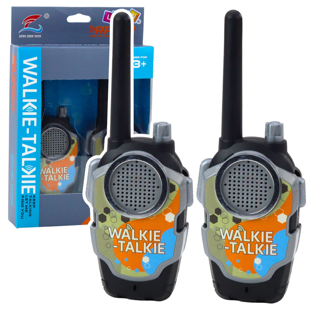 Set walkie Talkie pentru copii, raza de actiune pana la 1000 m, Lean 24970