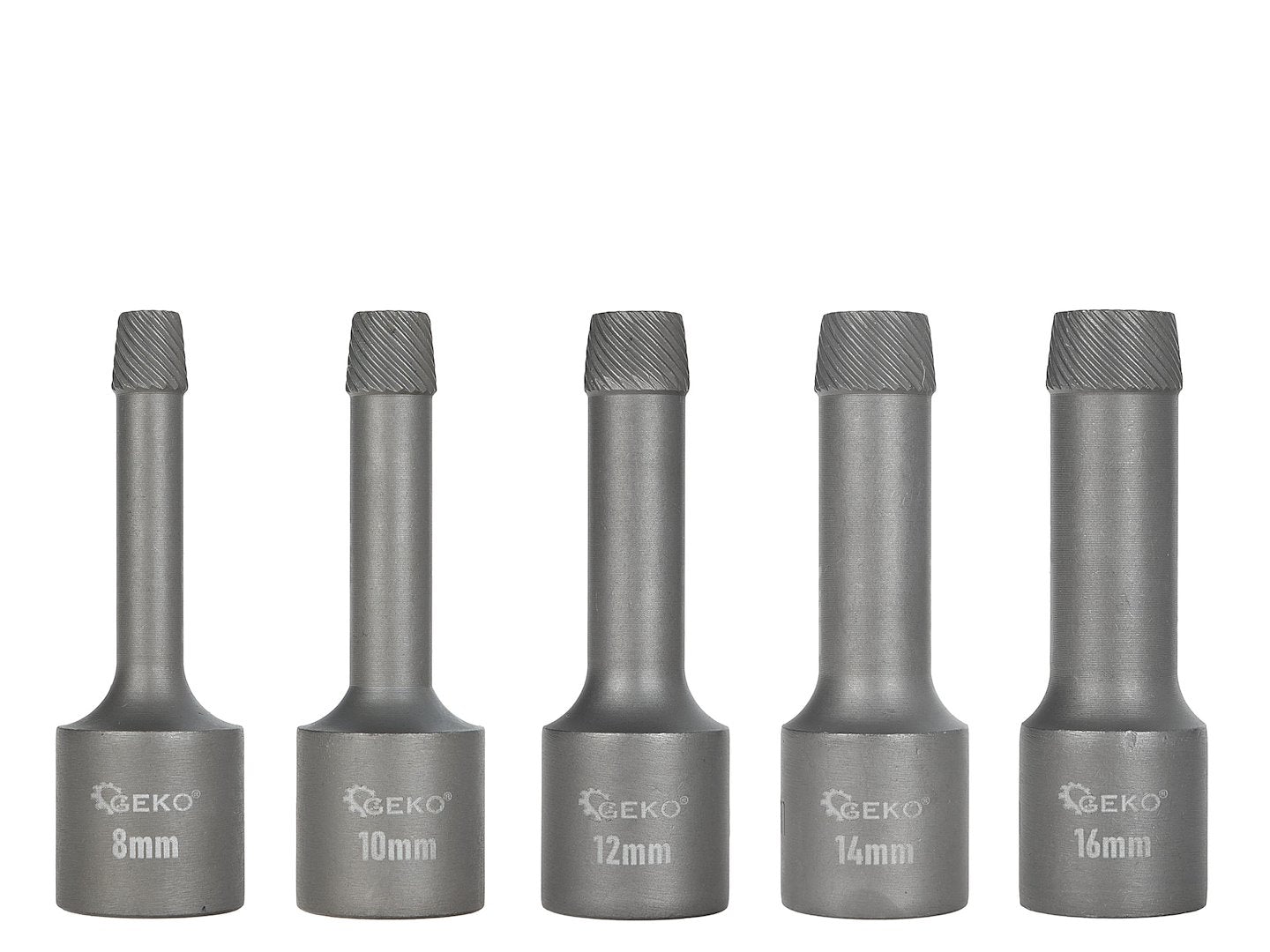 Set extractoare prezoane, 1 / 2" SNCM+V, 5 bucati, Geko G30044
