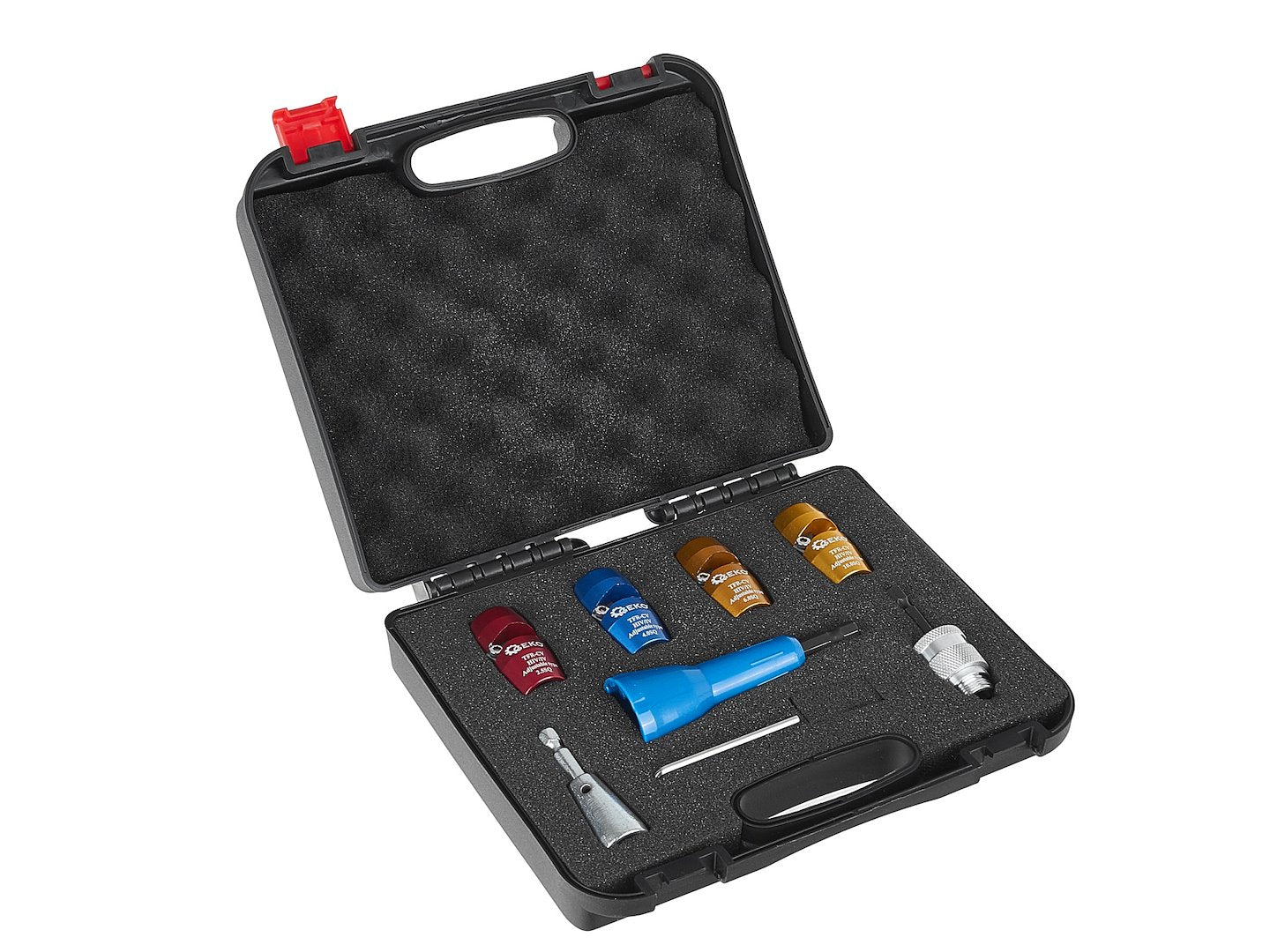 Set dezizolare cabluri pentru masina de insurubat, 8 elemente, Geko G01353