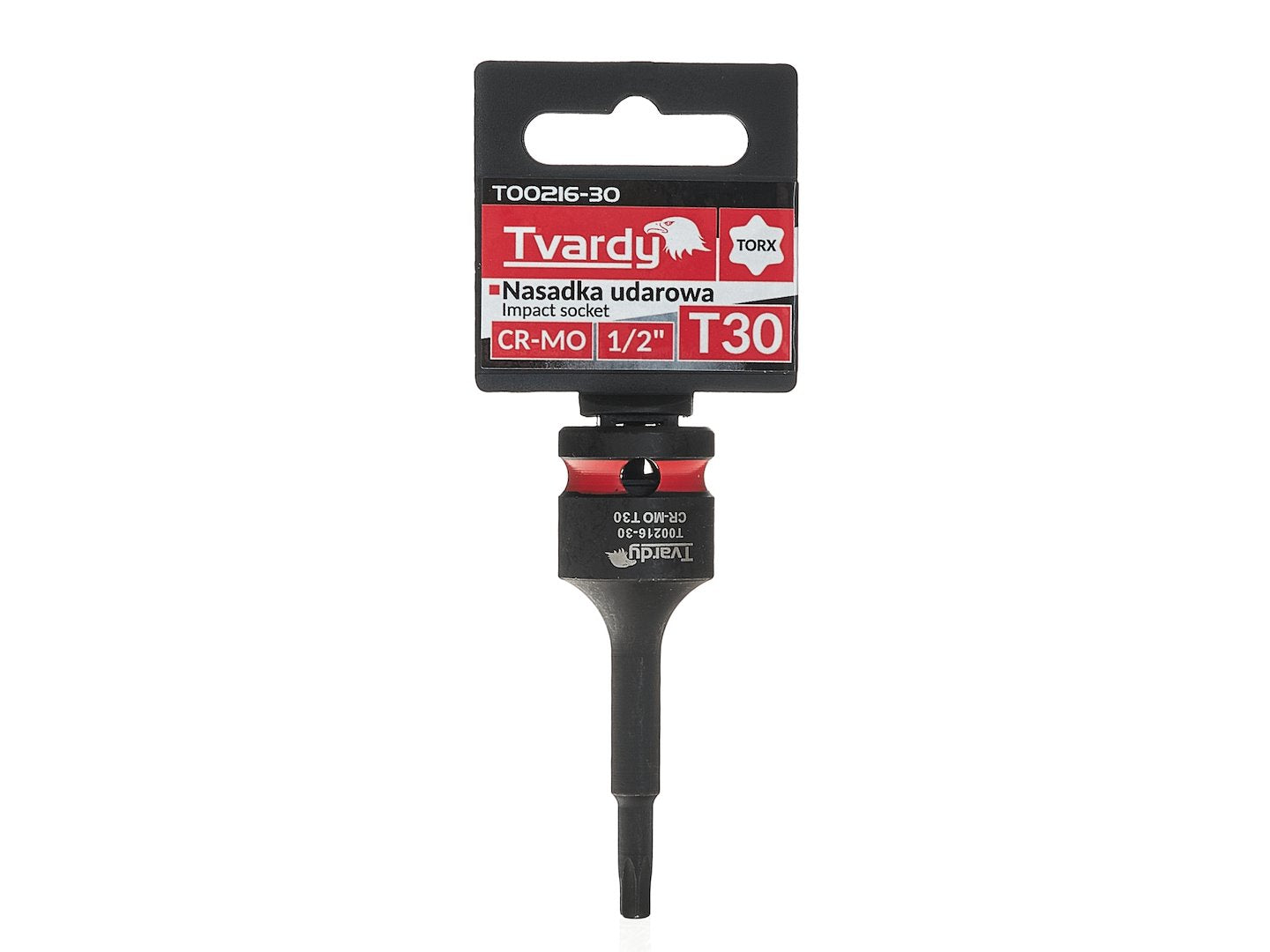 Cheie tubulara de impact TORX 1 / 2", T30, Cr-Mo, Tvardy T00216-30