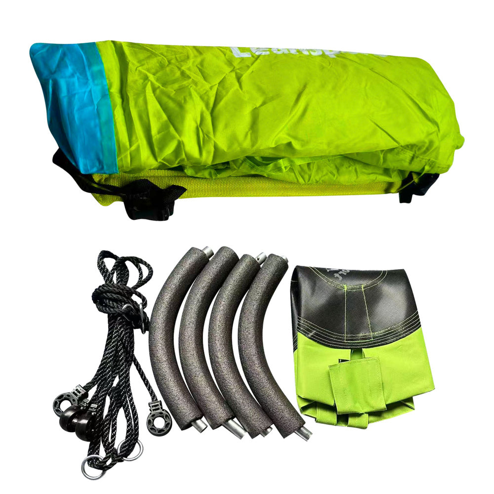 Cort balansoar 2 in 1, verde, 110-120 cm, Lean 26660