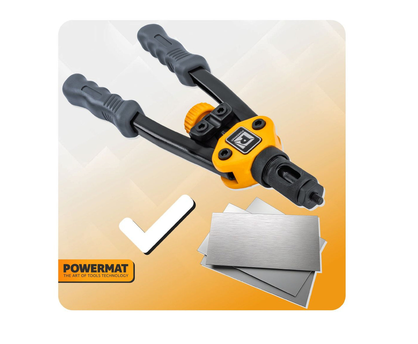 Cleste nituire PM-NIR-300T, 300 mm, M3-M8, Powermat PM1448