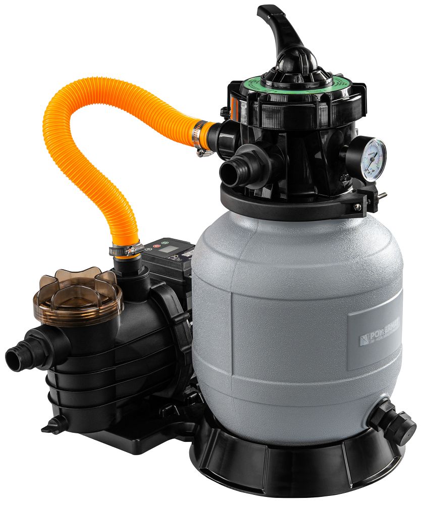 Pompa de nisip pentru piscine PM-PPDB-400JT, afisaj LCD, 10000 l / h, 400 W, Powermat PM1482