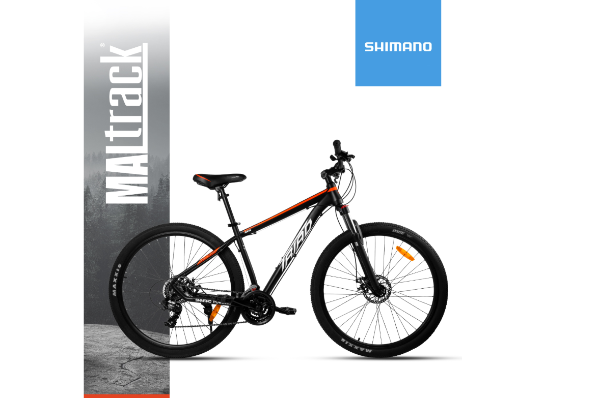 Bicicleta MTB29 XW14 Black, cadru 18", roti 29", MalTrack 112734