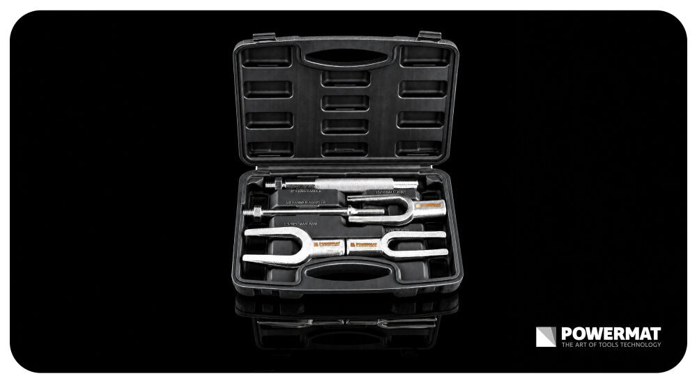 Kit extractor pentru articulatii sferice, sistem directie auto PM-SSDK-5T, 5 piese, Powermat PM1540