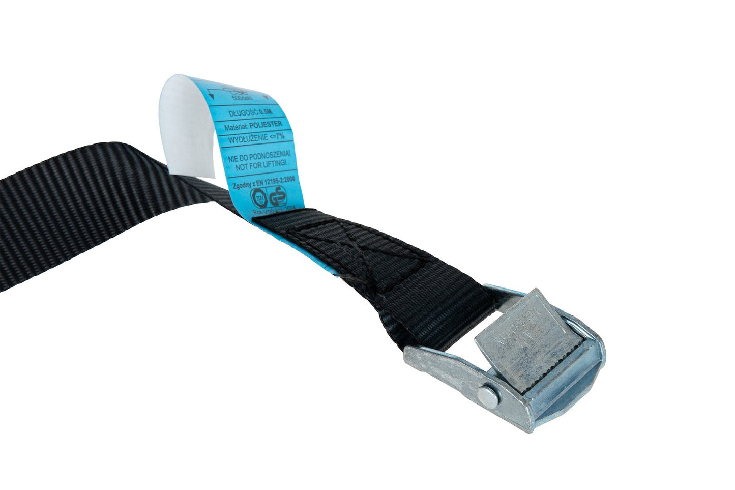 Chinga de fixare cu clichet, 25 mm x 0.5 m, 500 kg, Geko G03951