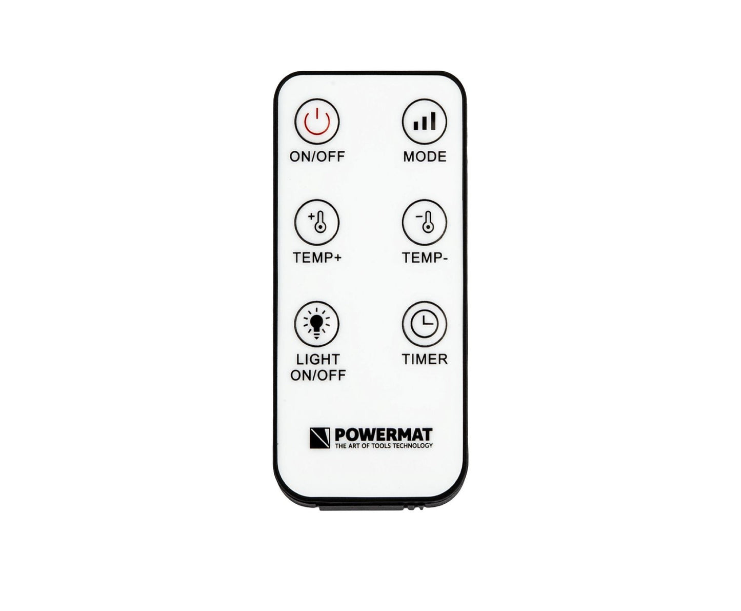 Aeroterma electrica PM-TWE-2000D-LCD, 2000 W, Powermat PM1398