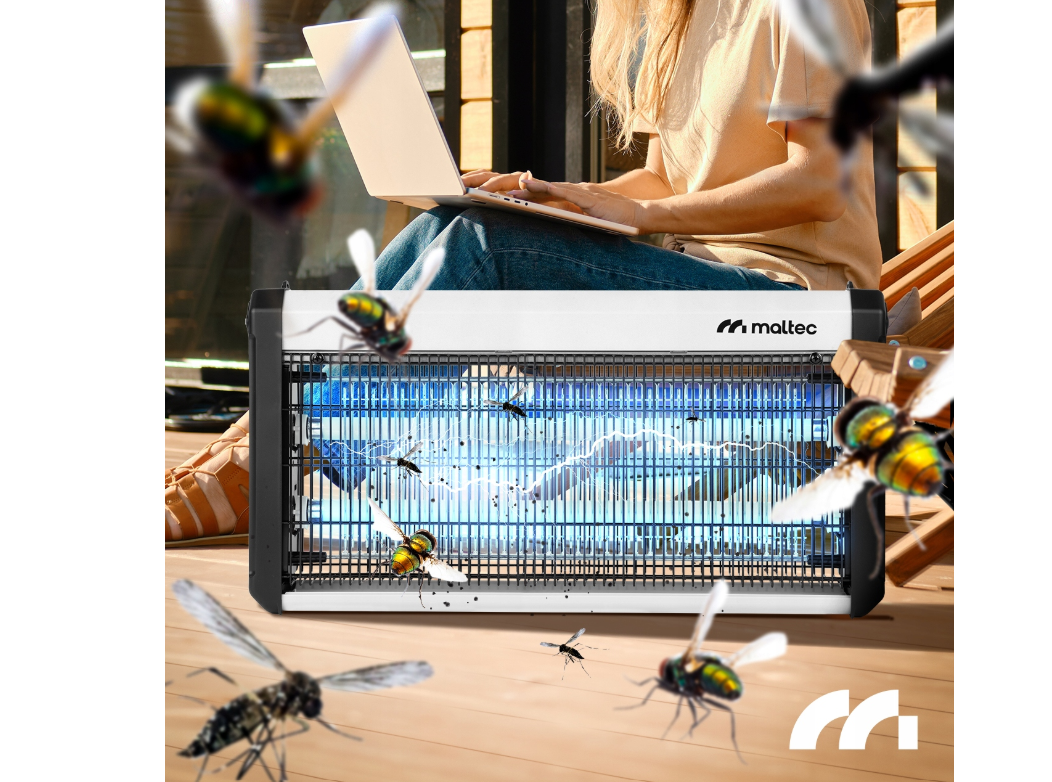 Lampa UV anti-insecte, 30 W, 3800 W, MalTec 112545