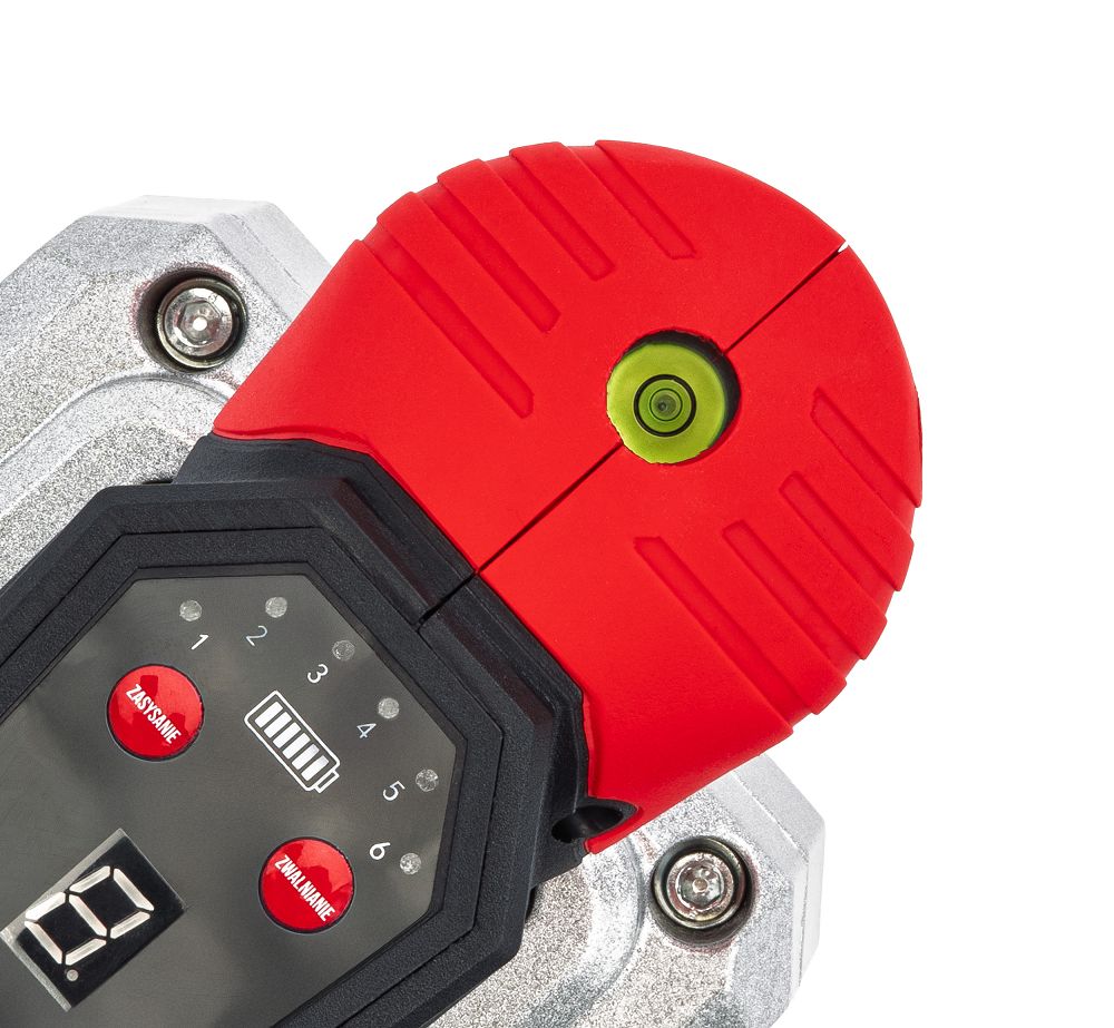 Ventuza vibranta pentru gresie, capacitate maxima 100 kg, 150 mm, Red Technic RTAPW0155