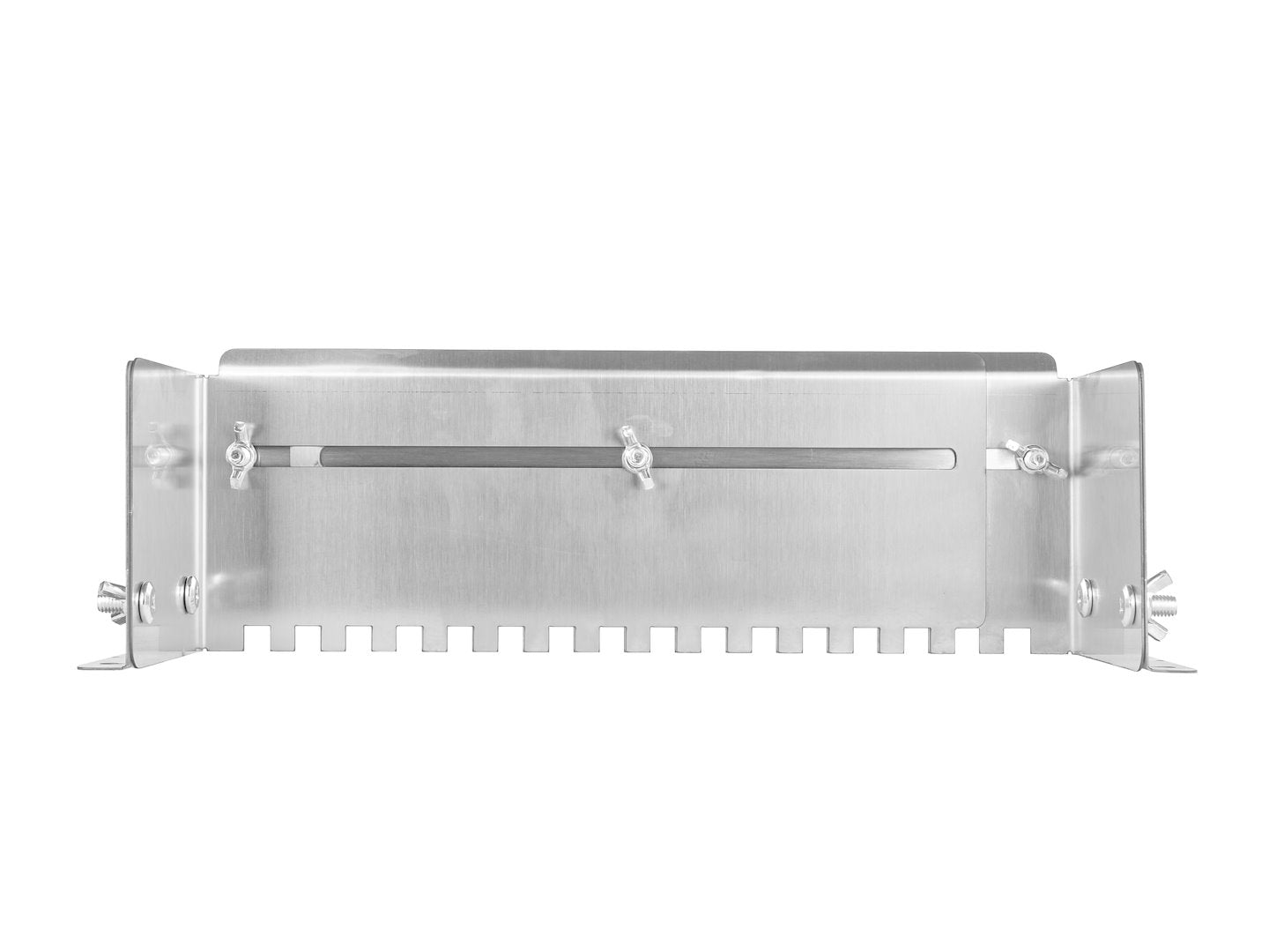 Distribuitor reglabil pentru adeziv, 345-585 mm, dinti 10 x 10 mm, Geko G02286B