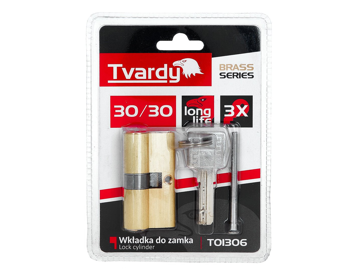 Butuc aluminiu Brass, 30 / 30 mm, Tvardy T01306
