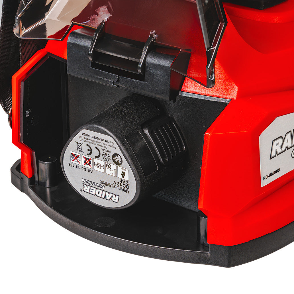 Pulverizator pe acumulator RD-BMD05, 5 l, 12 V, 2 Ah, 3 bar, 1.6 l / min, Raider 098108