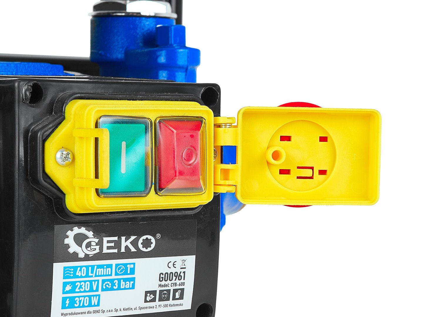 Pompa transfer combustibil diesel CPN, 40 l / min, 370 W, Geko G00961