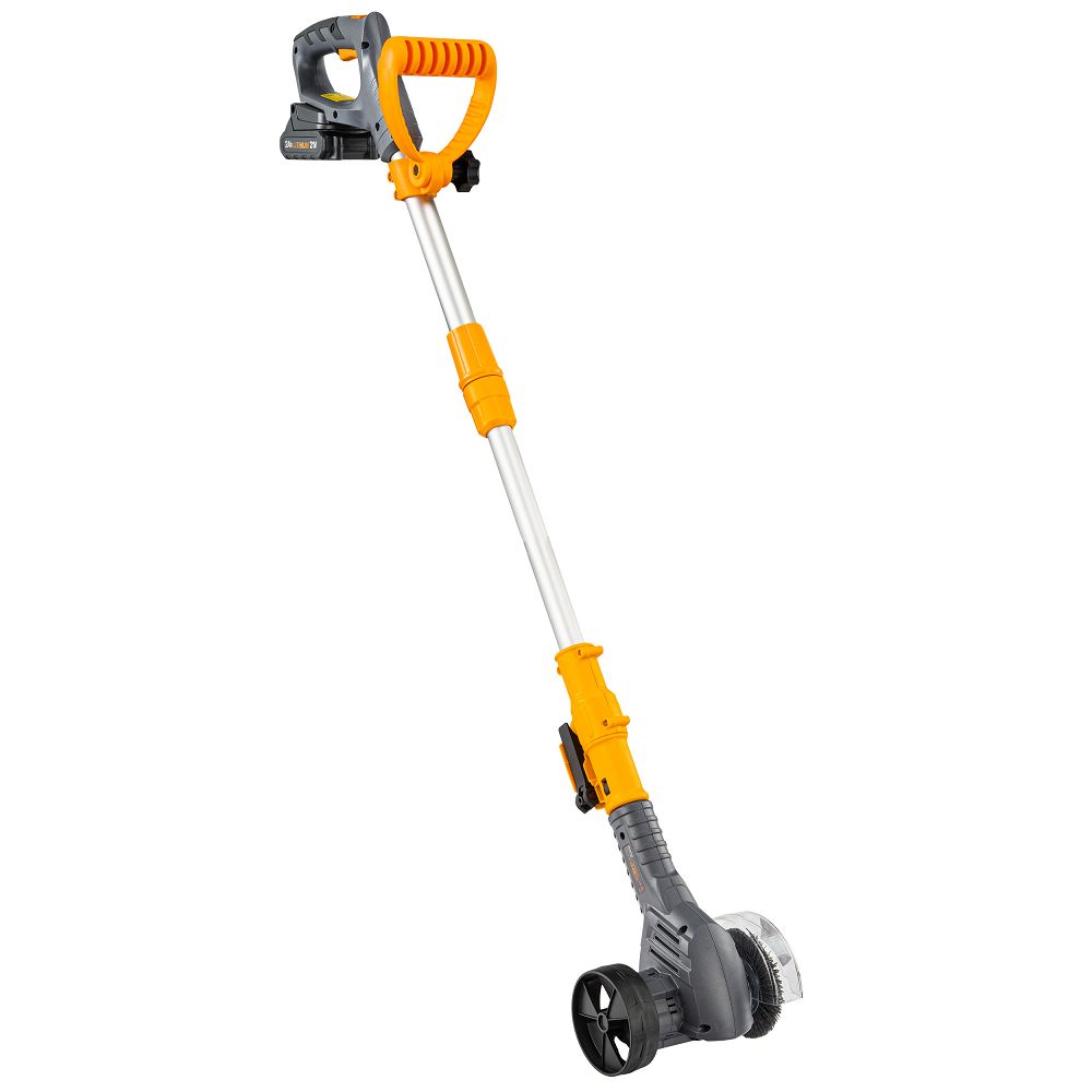 Masina pentru curatare rosturi pavele si taiere margini gazon cu acumulator PM-AKT-2AT, 21 V, Powermat PM1506