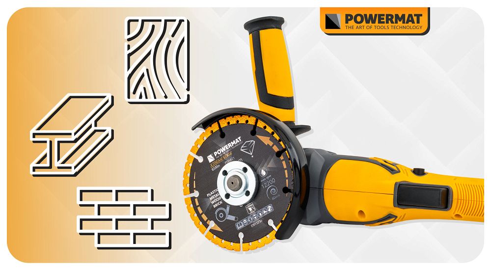 Disc diamantat universal PM-TDCS-1252T, 125 mm, Powermat PM1421