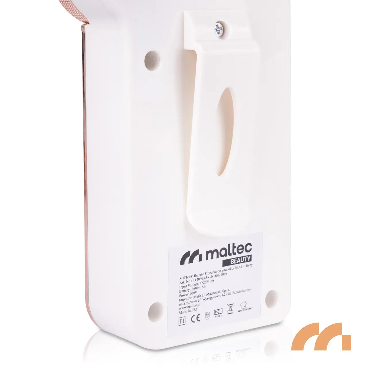 Set Pila electrica pentru unghii cu 12 freze interschimbabile Beauty ND6, 50 W, MalTec 112099