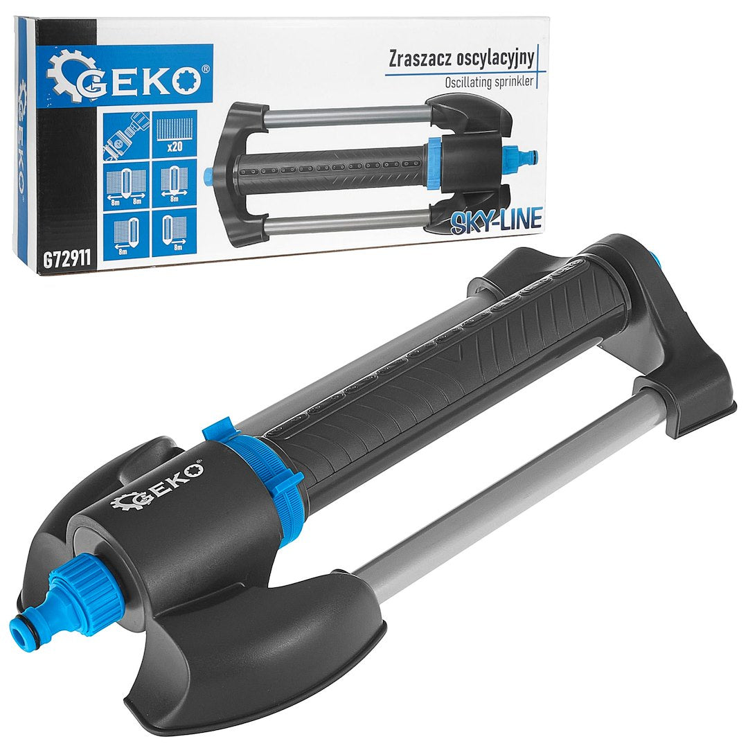 Aspersor oscilant reglabil cu 20 gauri Sky-Line, Geko G72911