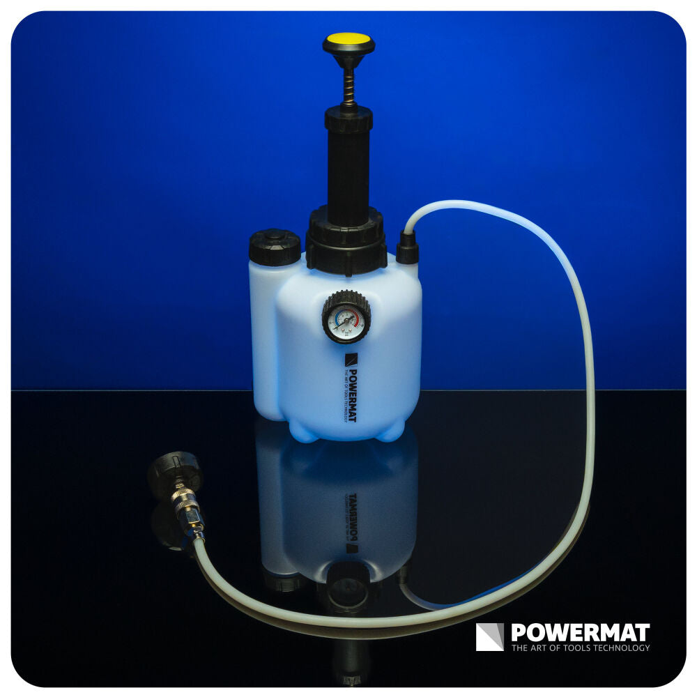 Kit aerare si inlocuire lichid frana PM-ZPUH-1T, 3 l / 1 l, Powermat PM1594