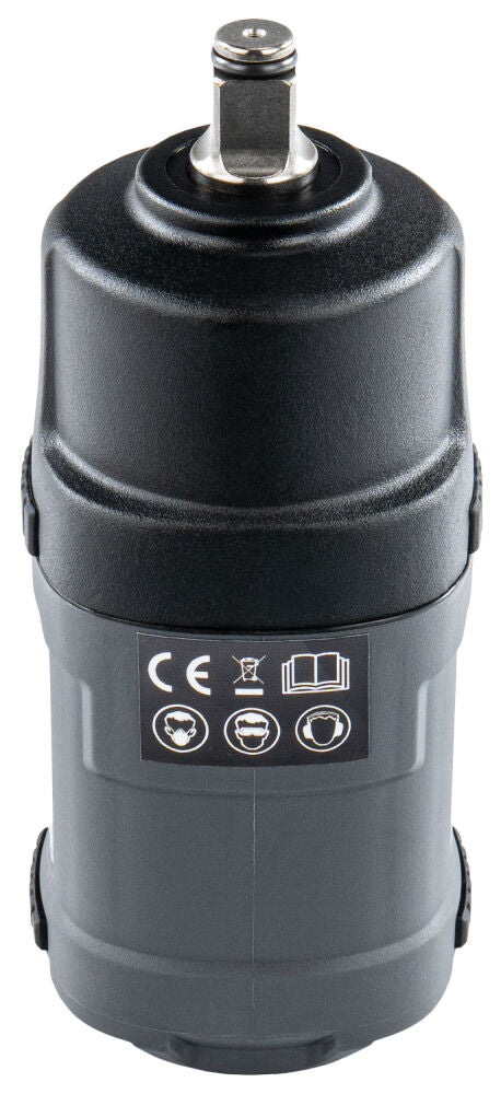 Cheie pneumatica PM-KPU-1560T, 1560 NM, 1/2", 8000 RPM, MAX. 8 BAR, 115 L/MIN, Powermat PM1593