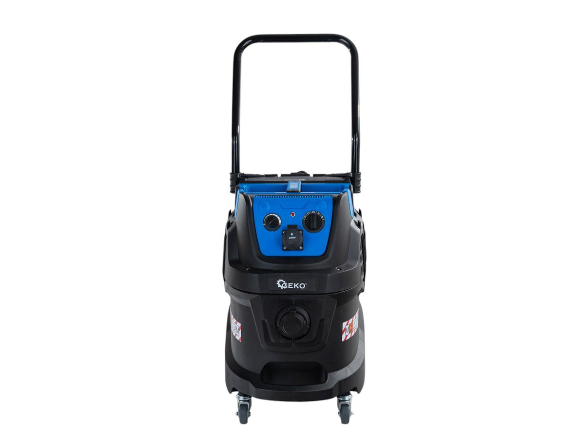 Aspirator industrial pentru gips, 1600 W, curatare automata a filtrului, rezervor 40 l, Geko G81083