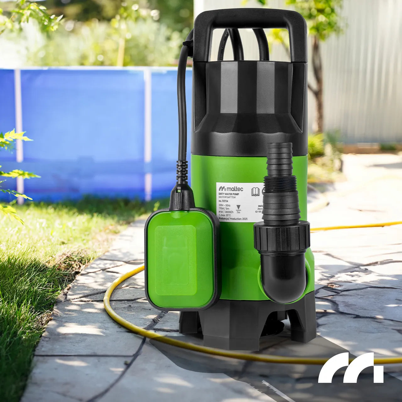 Pompa submersibila cu plutitor, 13000 l / h, 770 W, MalTec 112724