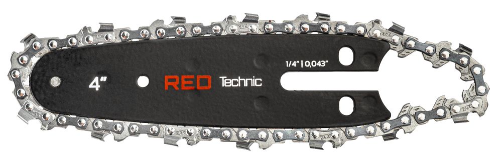 Lama de ghidaj cu lant pentru fierastrau electric, 4", Red Technic RTPR0161