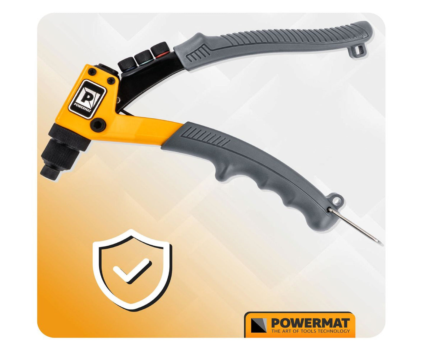 Cleste pop-nituri PM-NIR-200T, 200 mm, 2.4 - 4.8 mm, Powermat PM1449