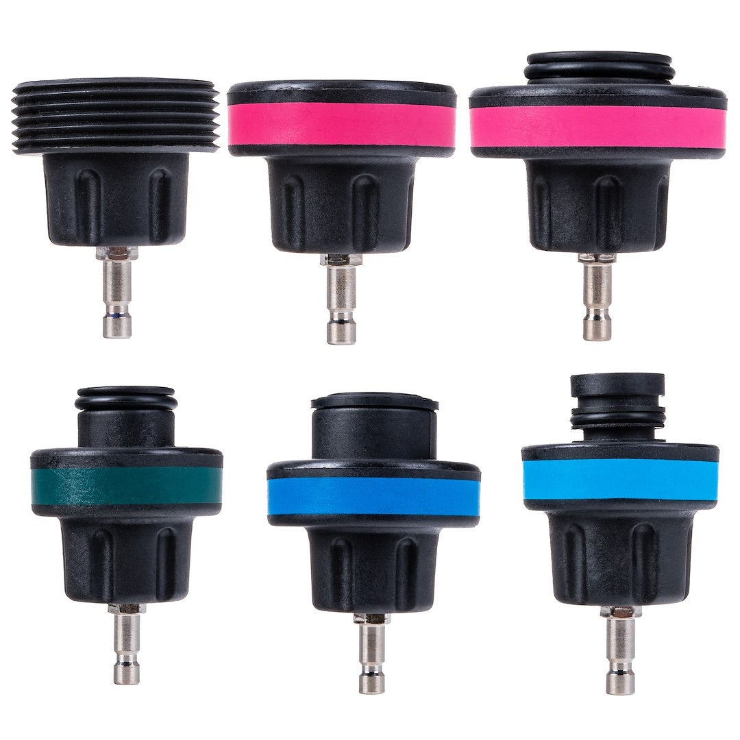 Kit tester profesional pentru radiatoare si sisteme de racire, 28 piese, Geko G02678