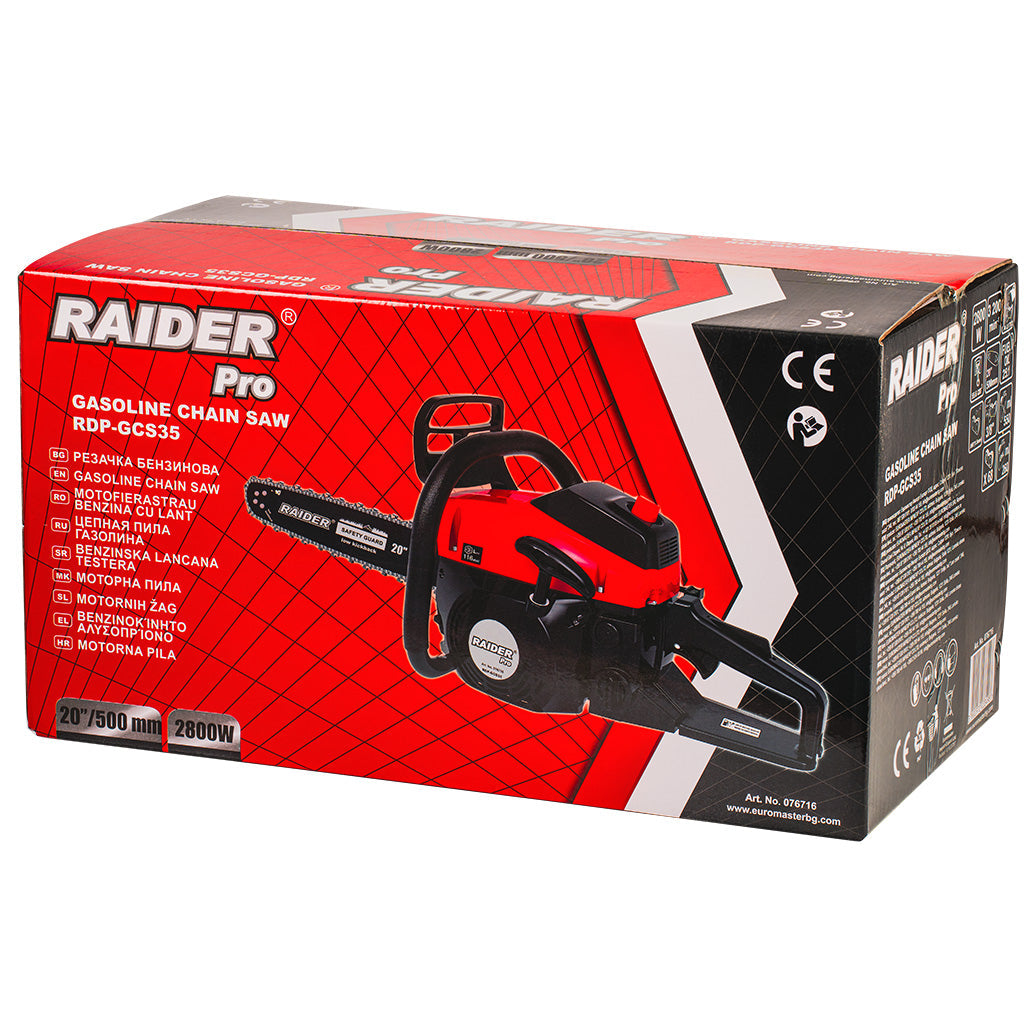 Motofierastrau RDP-GCS35, 50cm (20") 2800W 3/8".058" 68, Raider 076716