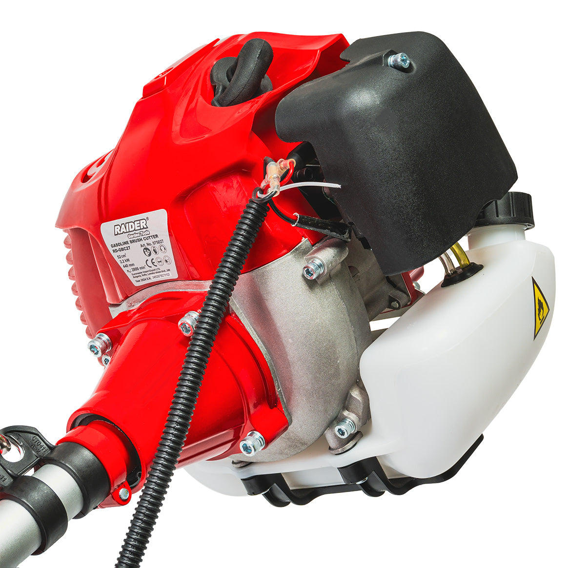 Motocoasa pe benzina cu accesorii RD-GBC27 2K, 2.2 kW, 28 mm, Raider 075027