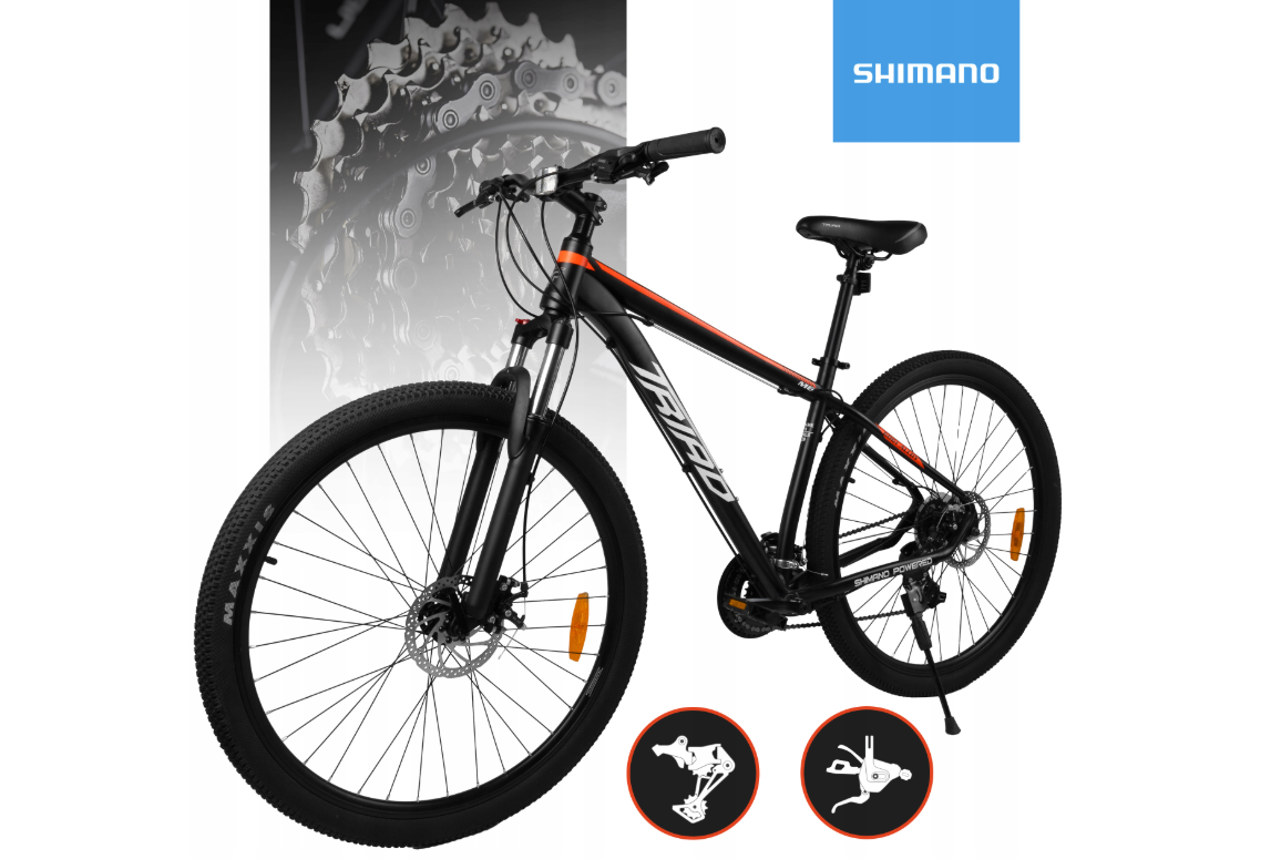 Bicicleta MTB29 XW14 Black, cadru 18", roti 29", MalTrack 112734