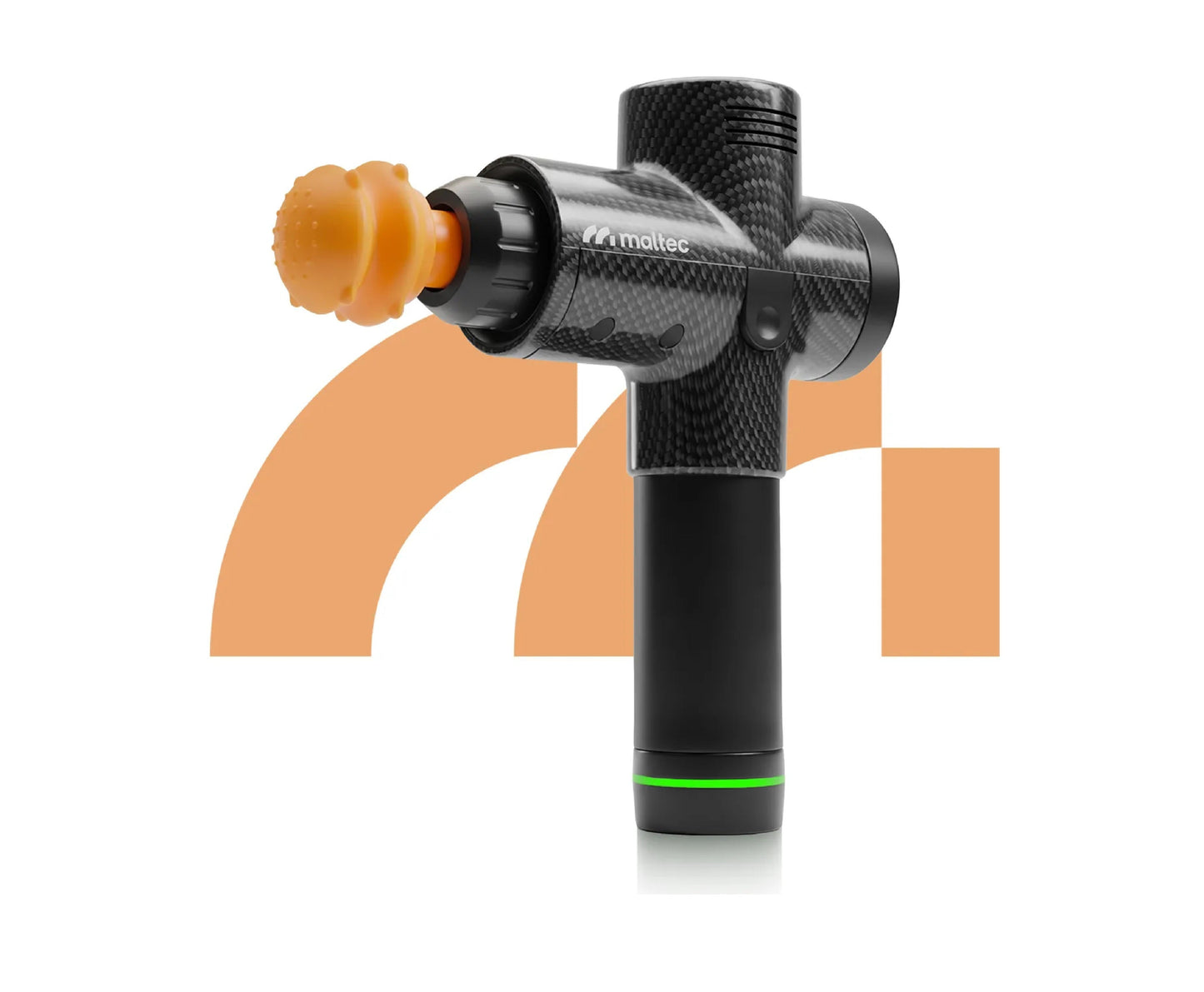 Pistol de masaj cu capete 10 capete interschimbabile, afisaj LCD, MalTec 113856