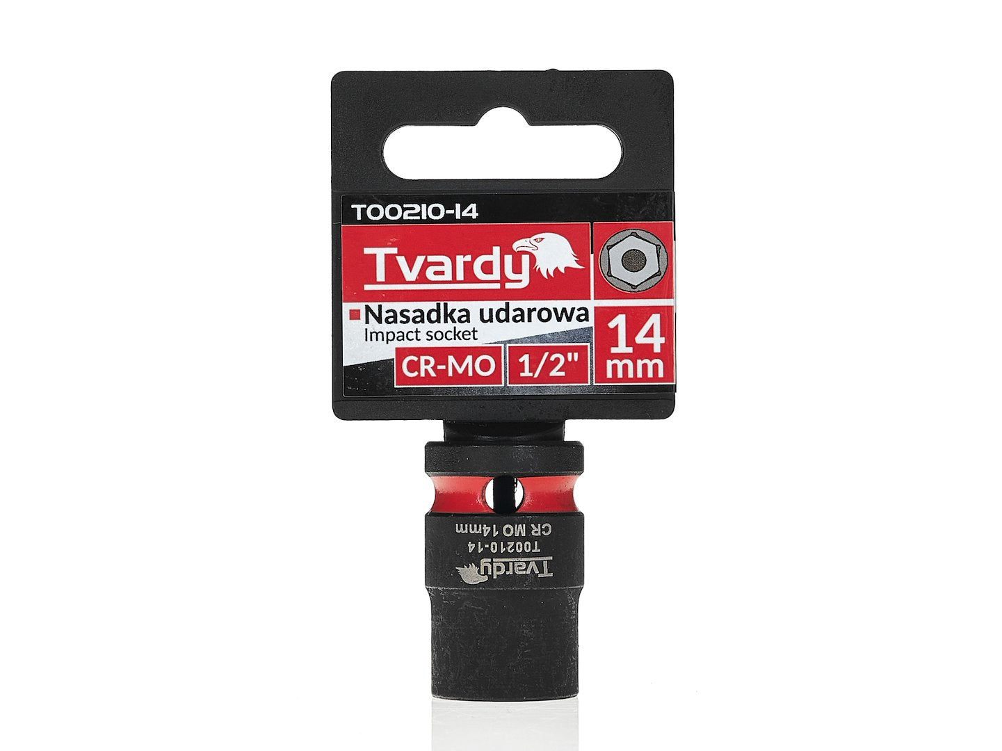 Cheie tubulara de impact in 6 puncte, 1 / 2", 14 mm, Tvardy T00210-14