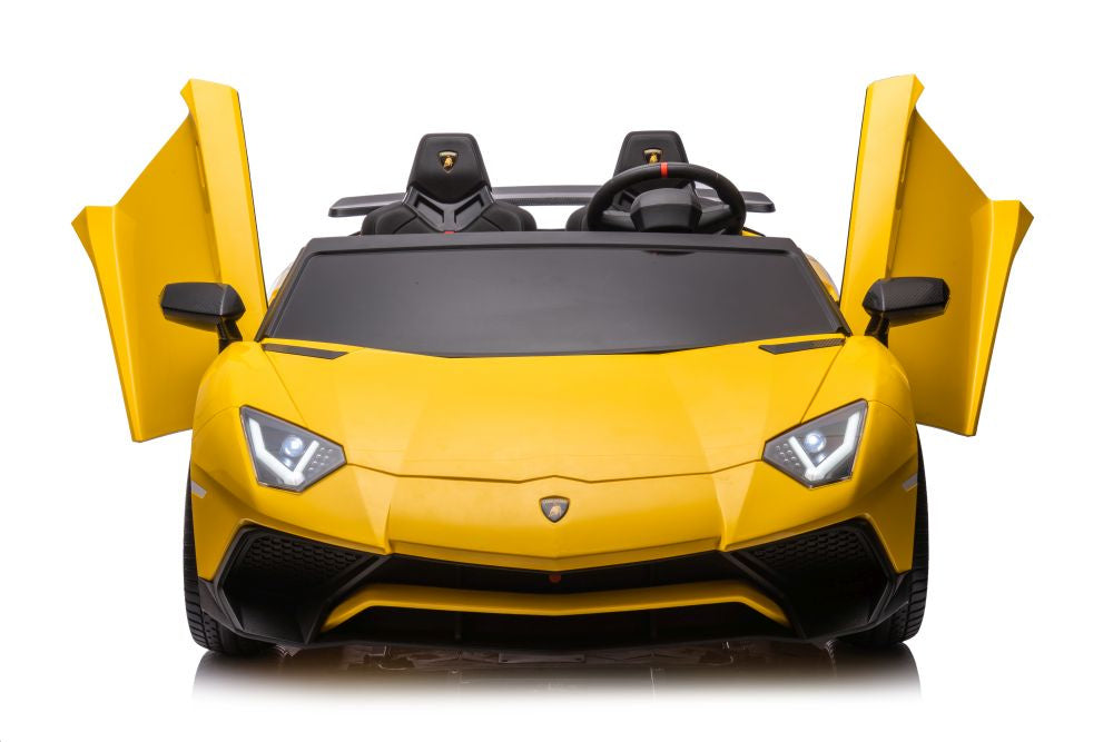 Masinuta electrica pentru copii Lamborghini XXL, 24 V, galben, 176 x 108 x 63 cm, Lean 13428