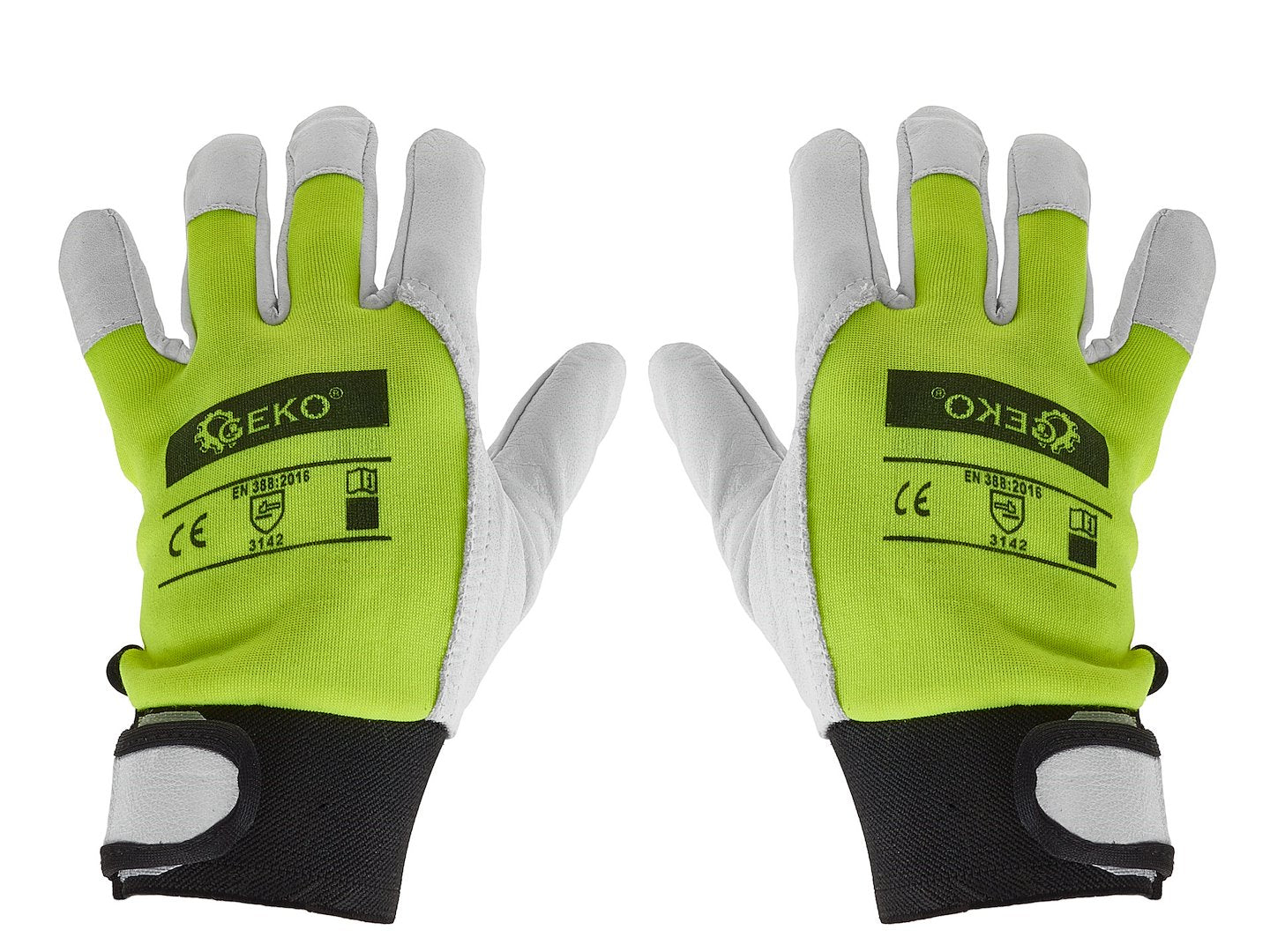 Manusi de lucru din piele de capra, marimea 10, Geko G73537