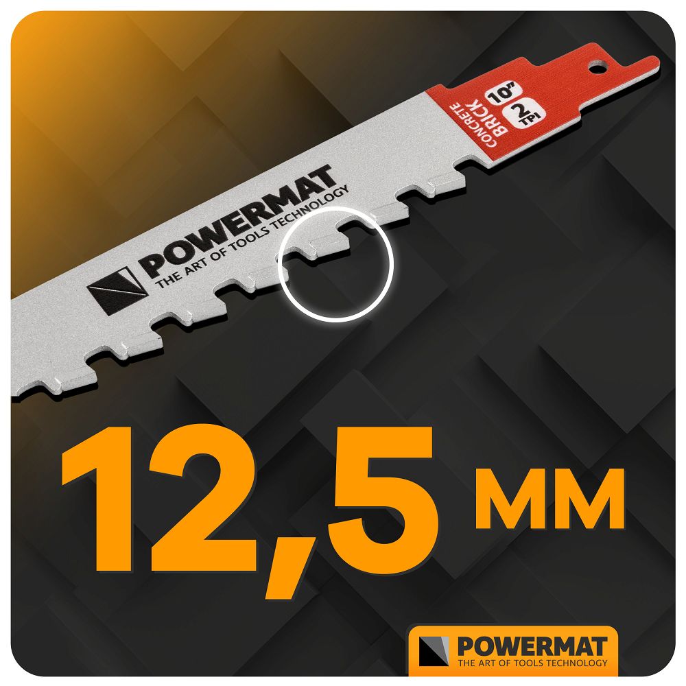 Lama pentru fierastrau sabie PM-BDP-240T, 240 x 22 mm, Powermat PM1396