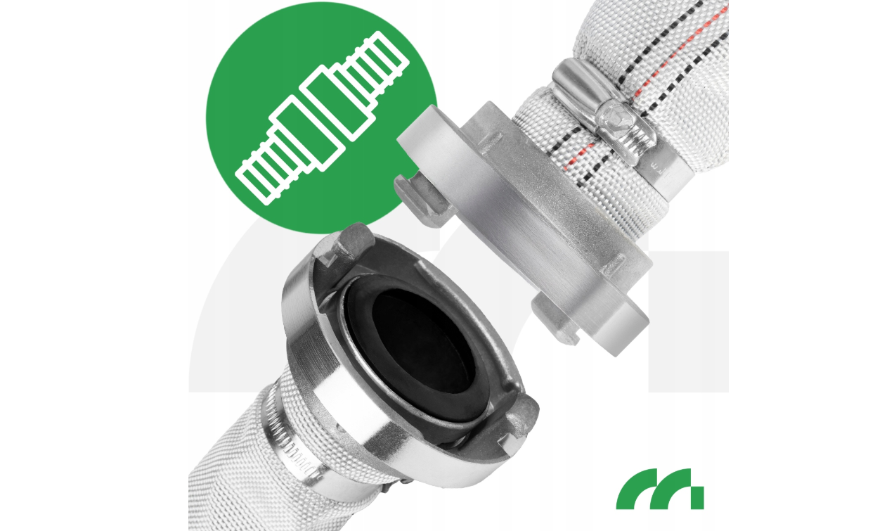 Furtun apa tip pompier MatserHose200, 20 m, 2", MalTec 112820